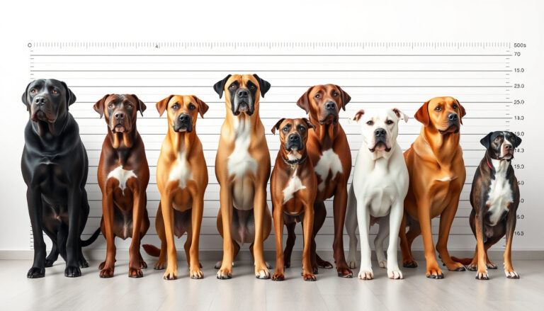 Top 10 des plus grands chiens : taille, poids et santé